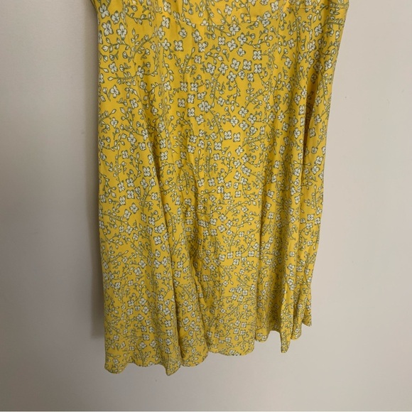 GAP Sunlit Yellow Floral Mini Dress - Picture 5 of 7